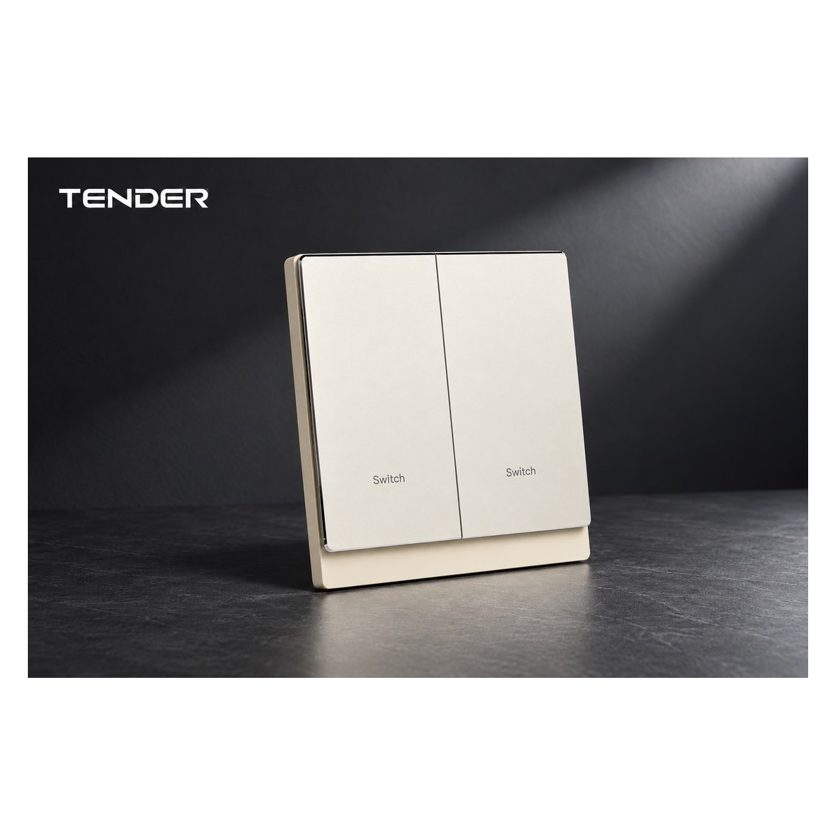 M8 2-Gang Aluminum Smart Switch