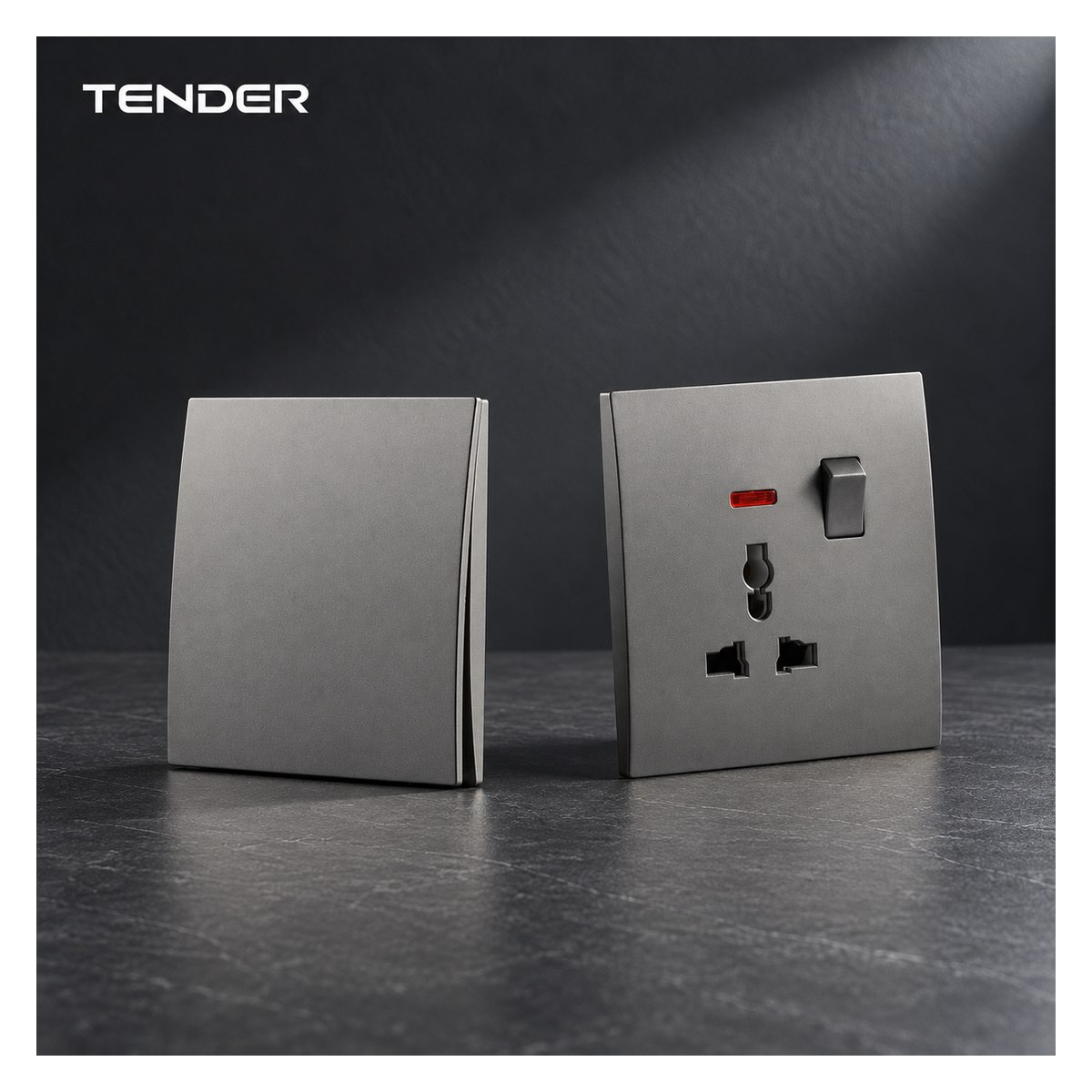 Collection M9 de prises universelles et interrupteurs