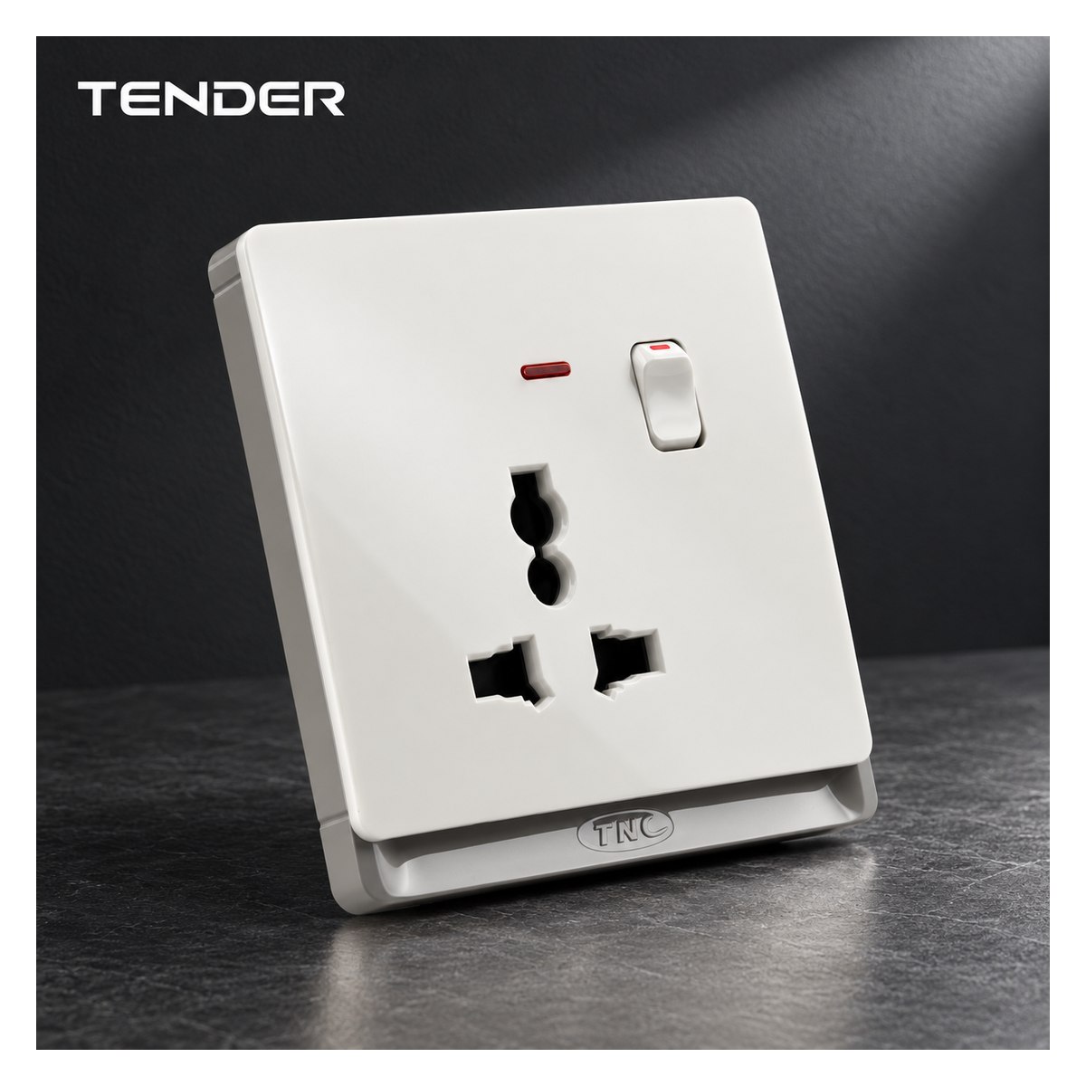 Prise universelle Q6 avec interrupteur